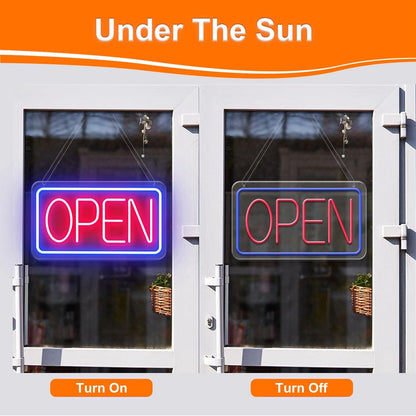 LED Open Sign Advertisement Board with 11 Levels Adjustable Brightness __stock:50 Indoor Lighting refund_fee:1800 Warranty