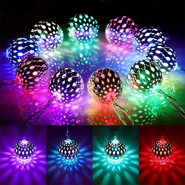 LED Outdoor Solar String Lights __stock:200 refund_fee:800 String & Fairy Lights Warranty