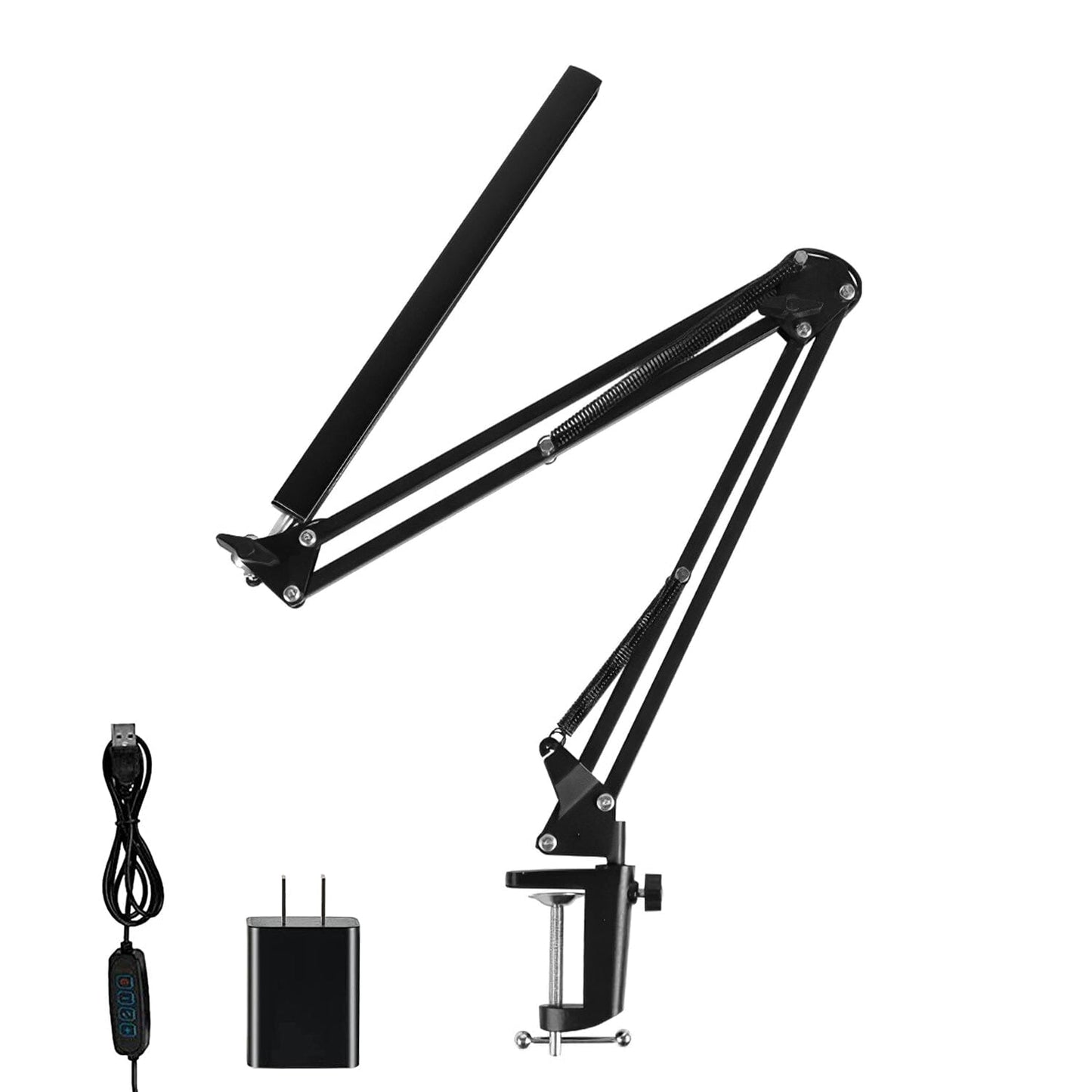 LED Reading Desk Lamp with Clamp Adjustable Swing Arm __stock:50 Indoor Lighting Low stock refund_fee:1200 Warranty