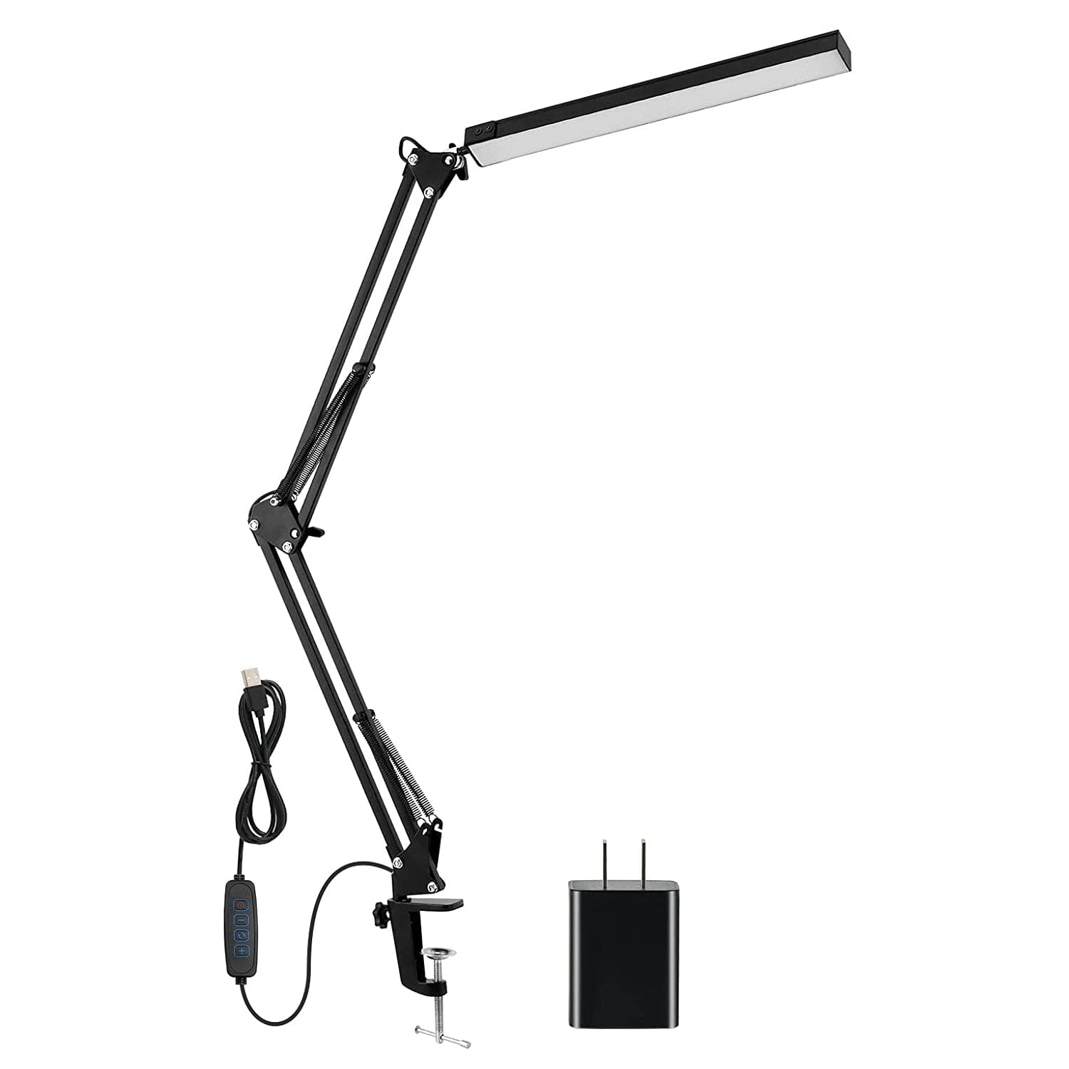 LED Reading Desk Lamp with Clamp Adjustable Swing Arm __stock:50 Indoor Lighting Low stock refund_fee:1200 Warranty