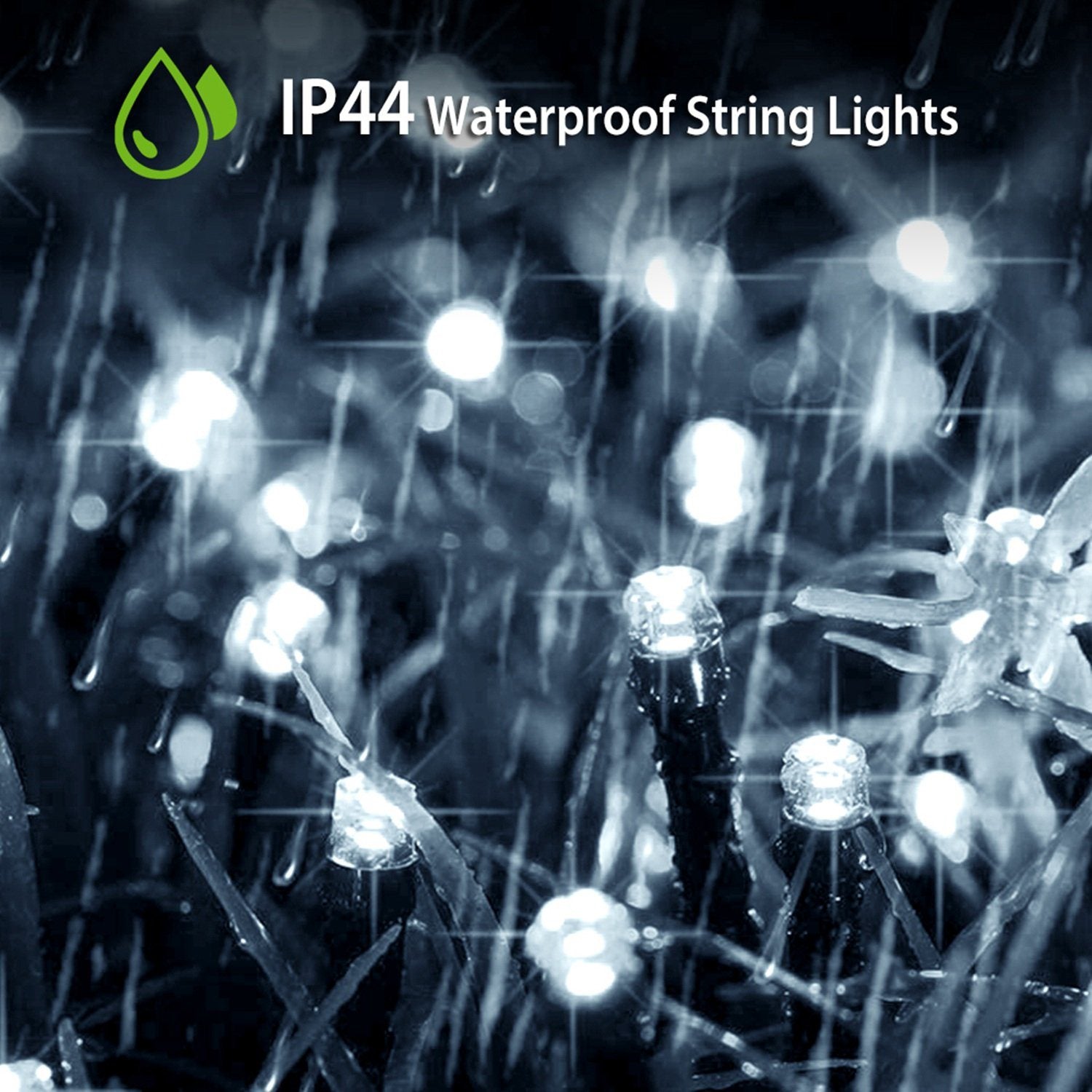 LED Solar Power Fairy String Lights __stock:150 Holiday refund_fee:1200 String & Fairy Lights Warranty