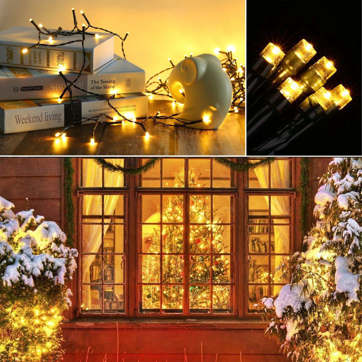 LED Solar Power Fairy String Lights __stock:150 Holiday refund_fee:1200 String & Fairy Lights Warranty