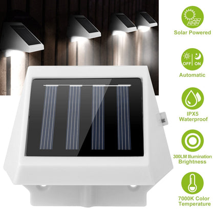 LED Solar Powered Stair Lights Outdoor Lighting refund_fee:800 Warranty