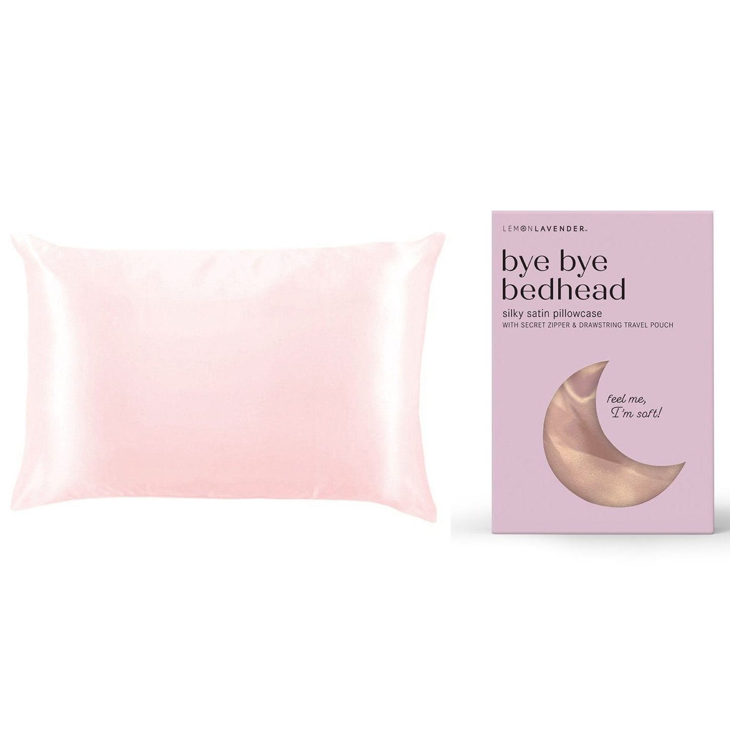 Lemon Lavender Super-Soft Silky Satin Pillowcase __label2:BOGO 30% OFF Bedding refund_fee:800