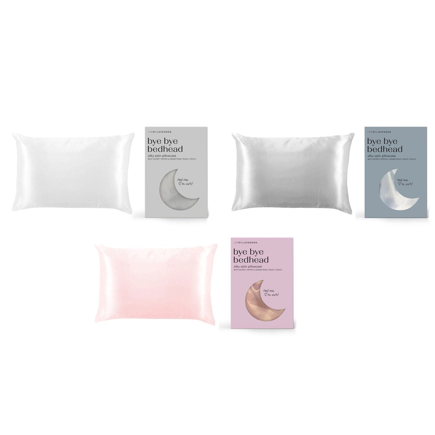 Lemon Lavender Super-Soft Silky Satin Pillowcase __label2:BOGO 30% OFF Bedding refund_fee:800