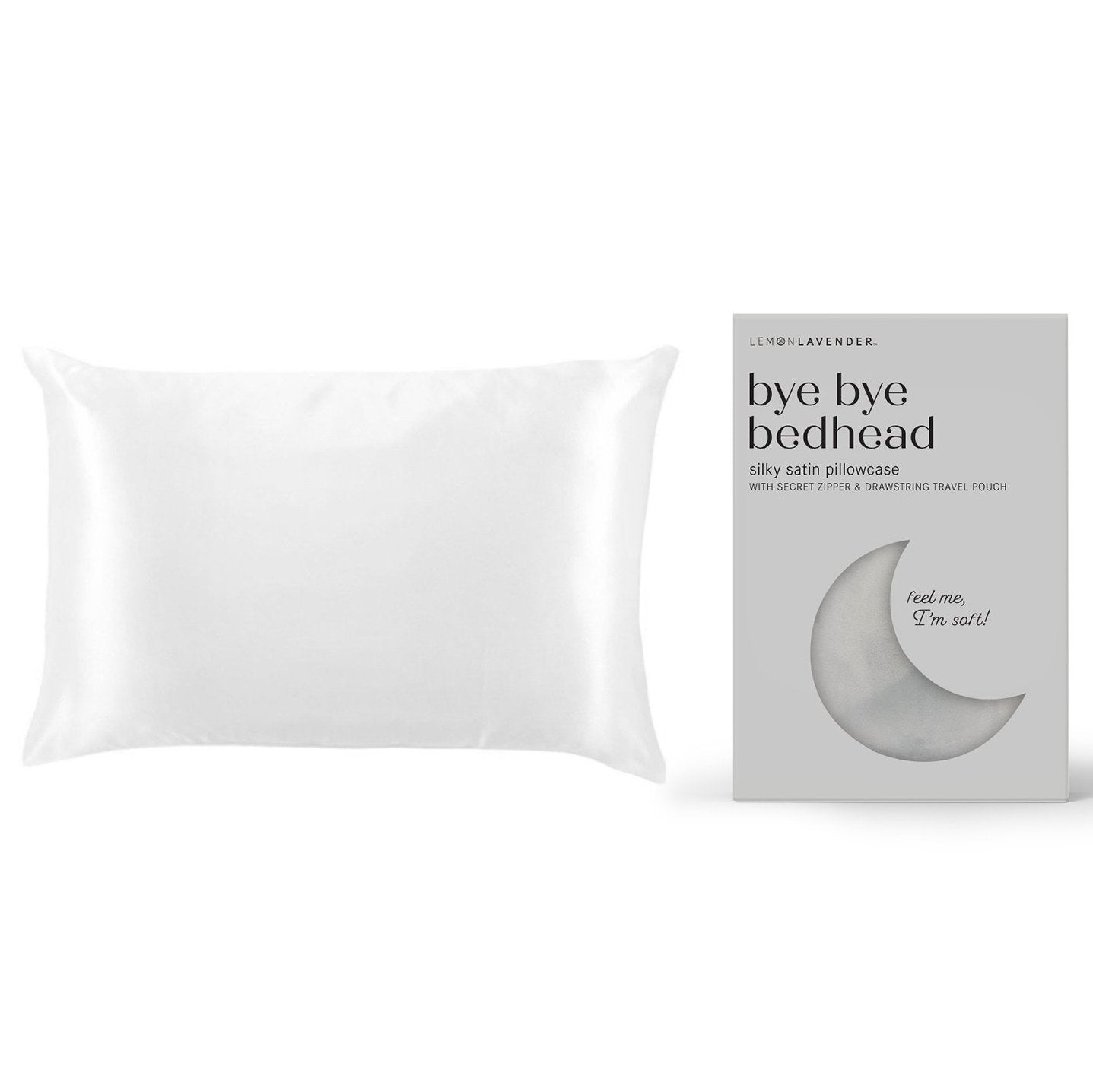 Lemon Lavender Super-Soft Silky Satin Pillowcase __label2:BOGO 30% OFF Bedding refund_fee:800