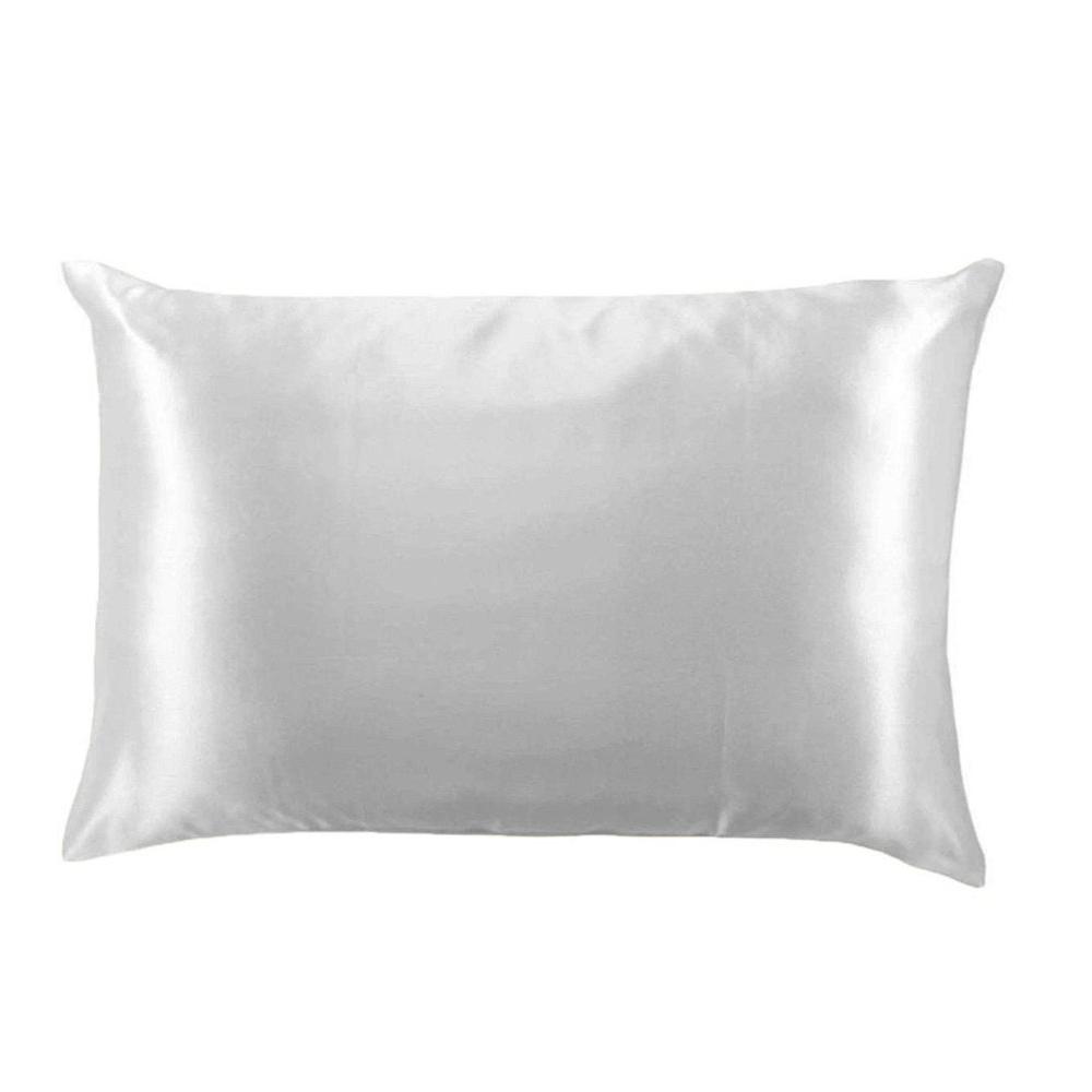 Lemon Lavender Super-Soft Silky Satin Pillowcase Gray __label2:BOGO 30% OFF Bedding refund_fee:800