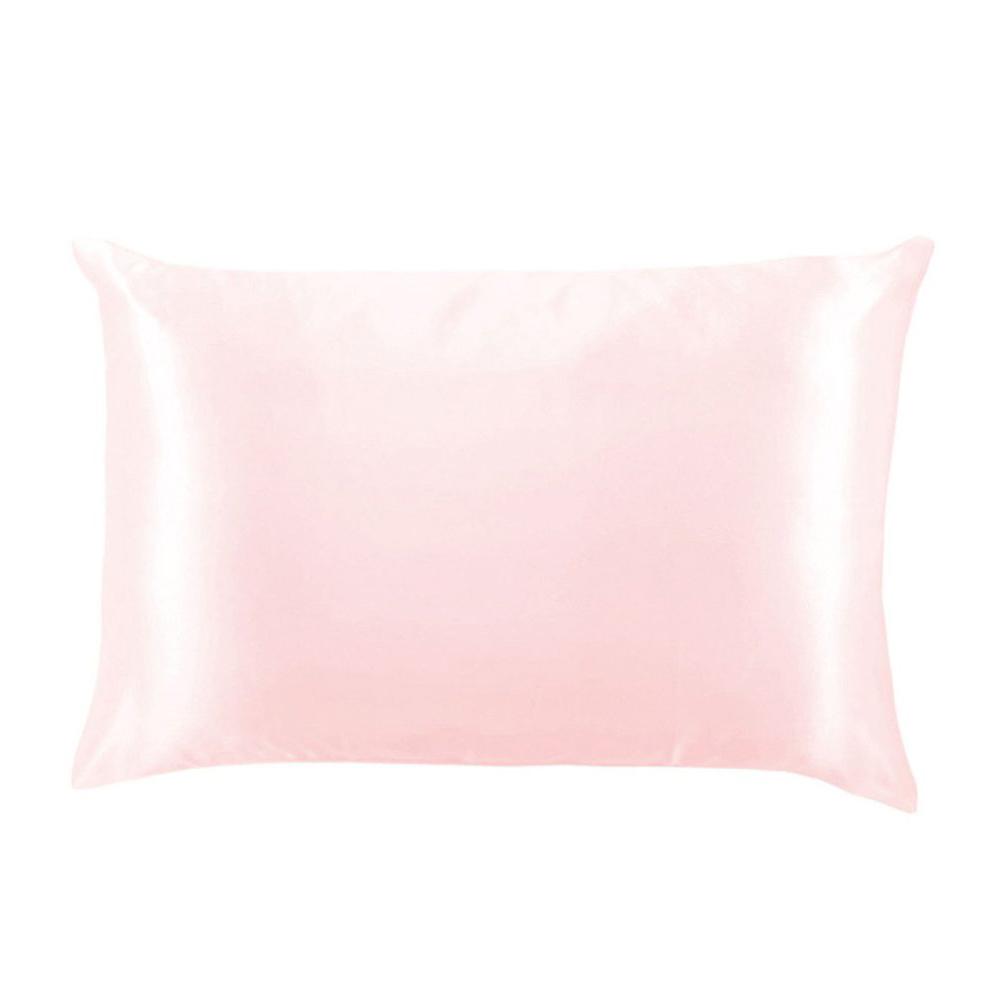 Lemon Lavender Super-Soft Silky Satin Pillowcase Pink __label2:BOGO 30% OFF Bedding refund_fee:800