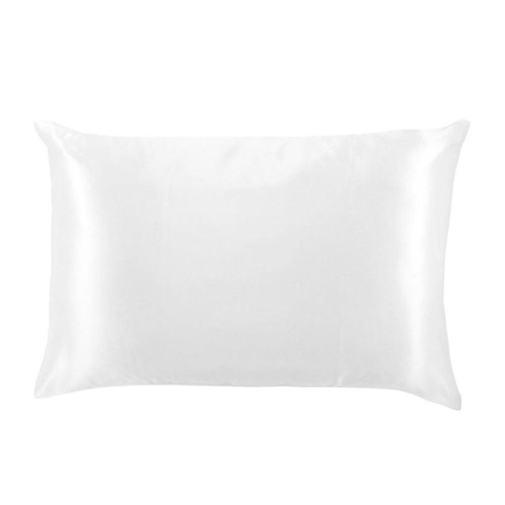 Lemon Lavender Super-Soft Silky Satin Pillowcase White __label2:BOGO 30% OFF Bedding refund_fee:800