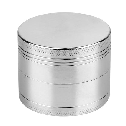 Magnetic Herb Spice Tobacco Grinder Silver __stock:50 Kitchen & Dining refund_fee:800