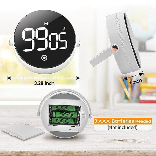 Magnetic Kitchen LED Digital Timer __stock:200 Kitchen & Dining refund_fee:800 Warranty