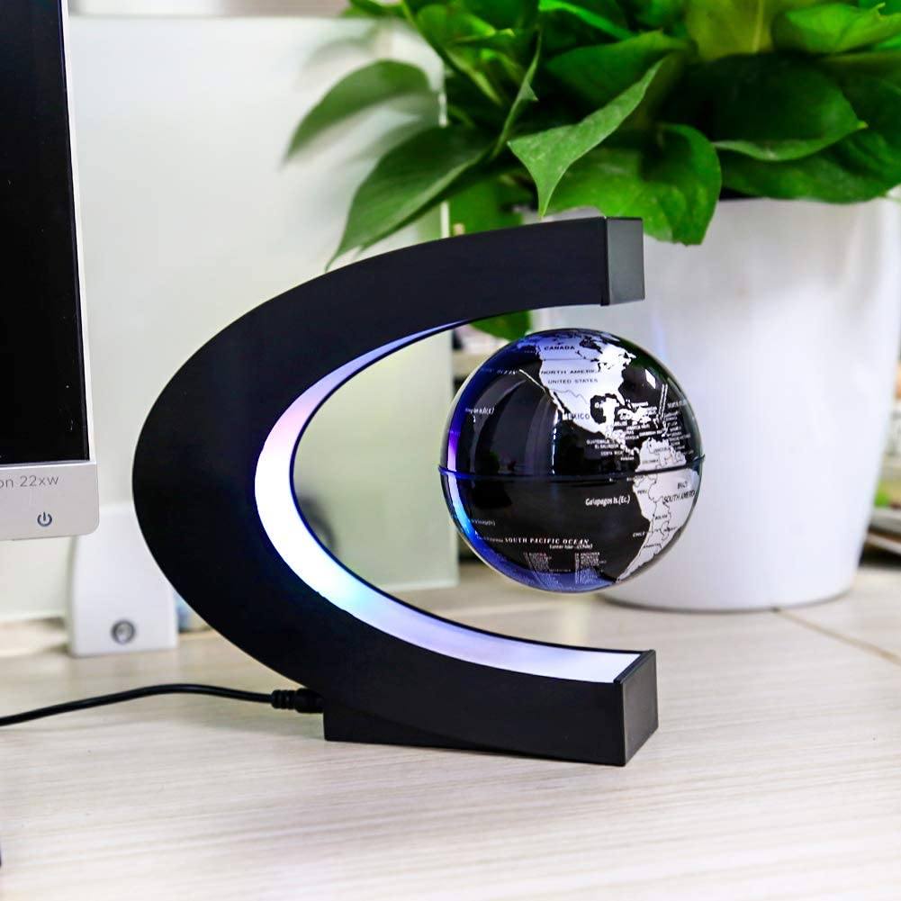 Magnetic Levitation Globe with LED Light __stock:200 Furniture and Décor refund_fee:1200