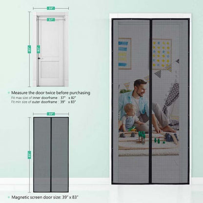 Magnetic Mesh Screen Door __stock:200 Pest Control refund_fee:800