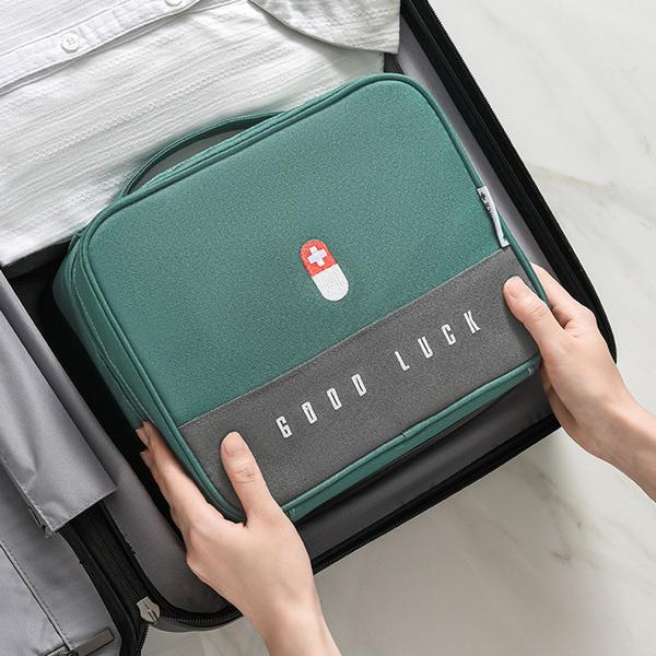 Medicine Box Family Portable Storage Bag __stock:200 Closet & Storage refund_fee:800