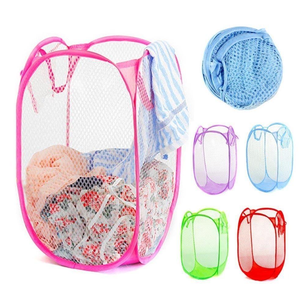 Meshed Up Collapsible Hamper __stock:450 Closet & Storage refund_fee:800