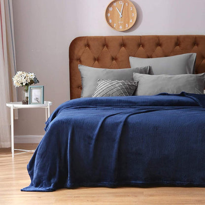 Microfiber Soft Fleece Blanket -Comfy for All Seasons __label2:BOGO 30% OFF __stock:100 Bedding refund_fee:800