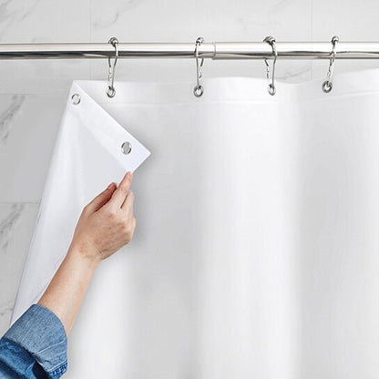 Mildew Resistant Heavyweight Vinyl Shower Curtain Liner with Magnets Metal Grommets __stock:1000 Bath refund_fee:800