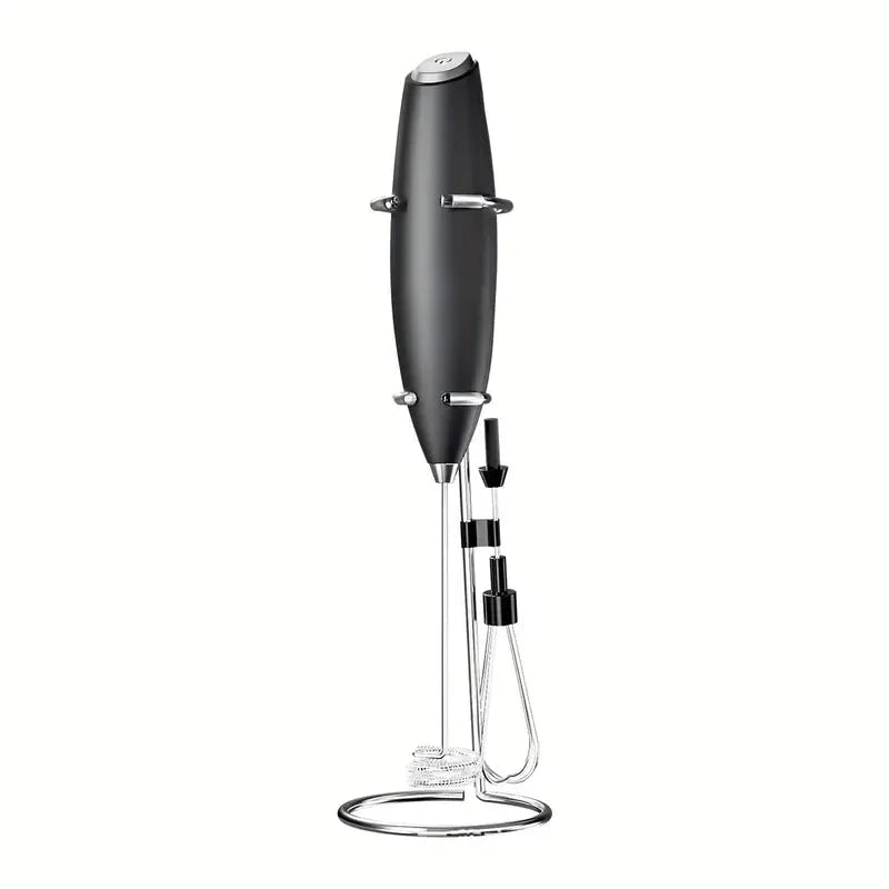 Milk Frother, Handheld Electric Mixer Black __stock:200 Kitchen & Dining refund_fee:800 show-color-swatches Warranty