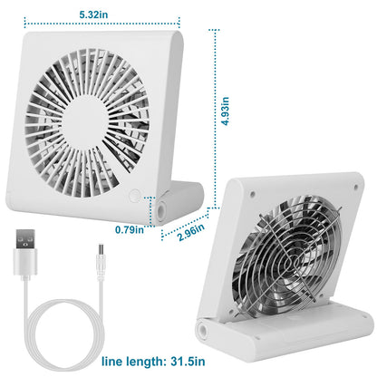 Mini Electric Desk Fan USB Rechargeable __stock:50 Household Appliances Low stock refund_fee:1200 Warranty