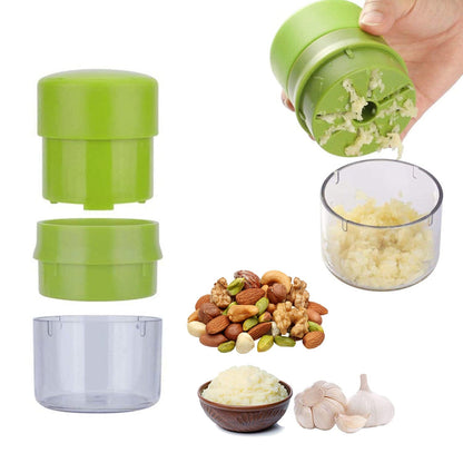 Mini Manual Food Chopper Dicer, Presser Mincer Kitchen Tool __stock:1000 Kitchen & Dining refund_fee:800