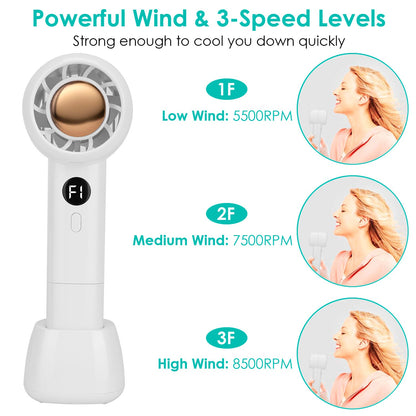 Mini Portable USB Rechargeable Handheld Cooling Fan __stock:50 Household Appliances Low stock refund_fee:1200 Warranty