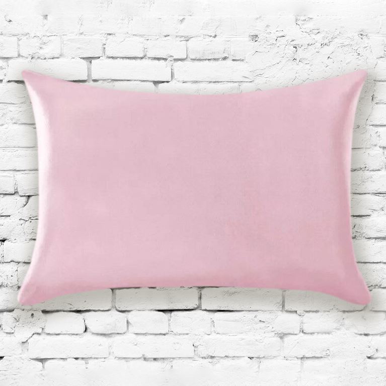 Mulberry Silk Pillowcases - Assorted Colors Pink __label2:BOGO 30% OFF __stock:300 Bedding PriceCheck refund_fee:800