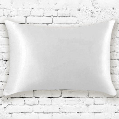 Mulberry Silk Pillowcases - Assorted Colors White __label2:BOGO 30% OFF __stock:300 Bedding PriceCheck refund_fee:800