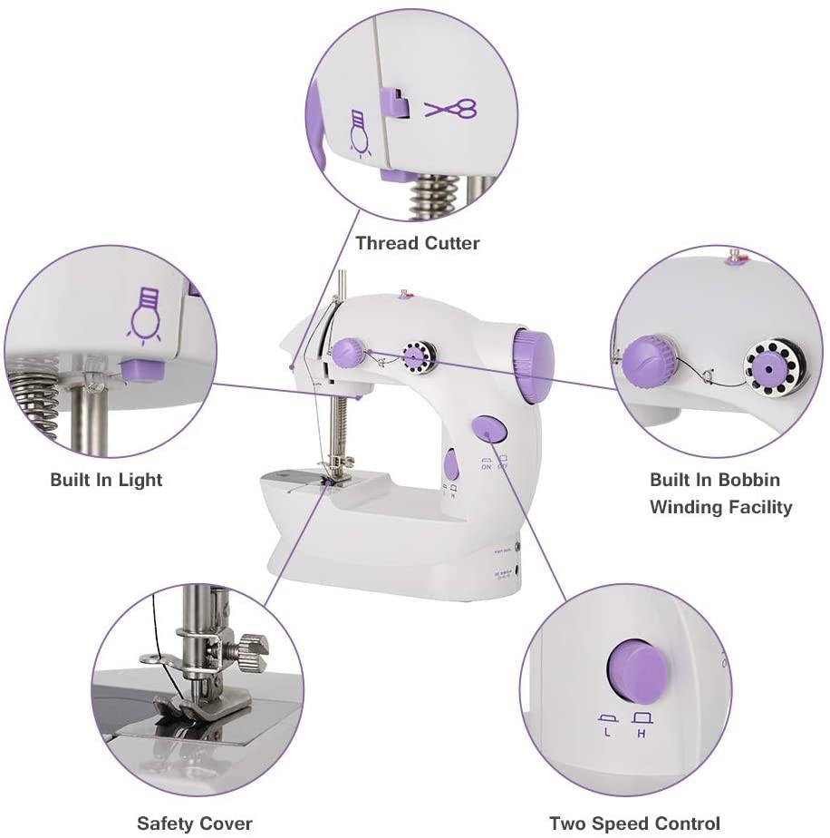 Multifunction Electric Mini Sewing Machine __stock:100 Household Appliances refund_fee:1200 Warranty