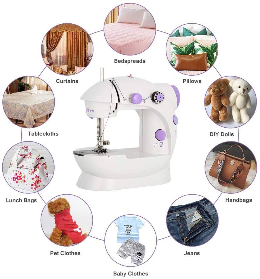 Multifunction Electric Mini Sewing Machine __stock:100 Household Appliances refund_fee:1200 Warranty