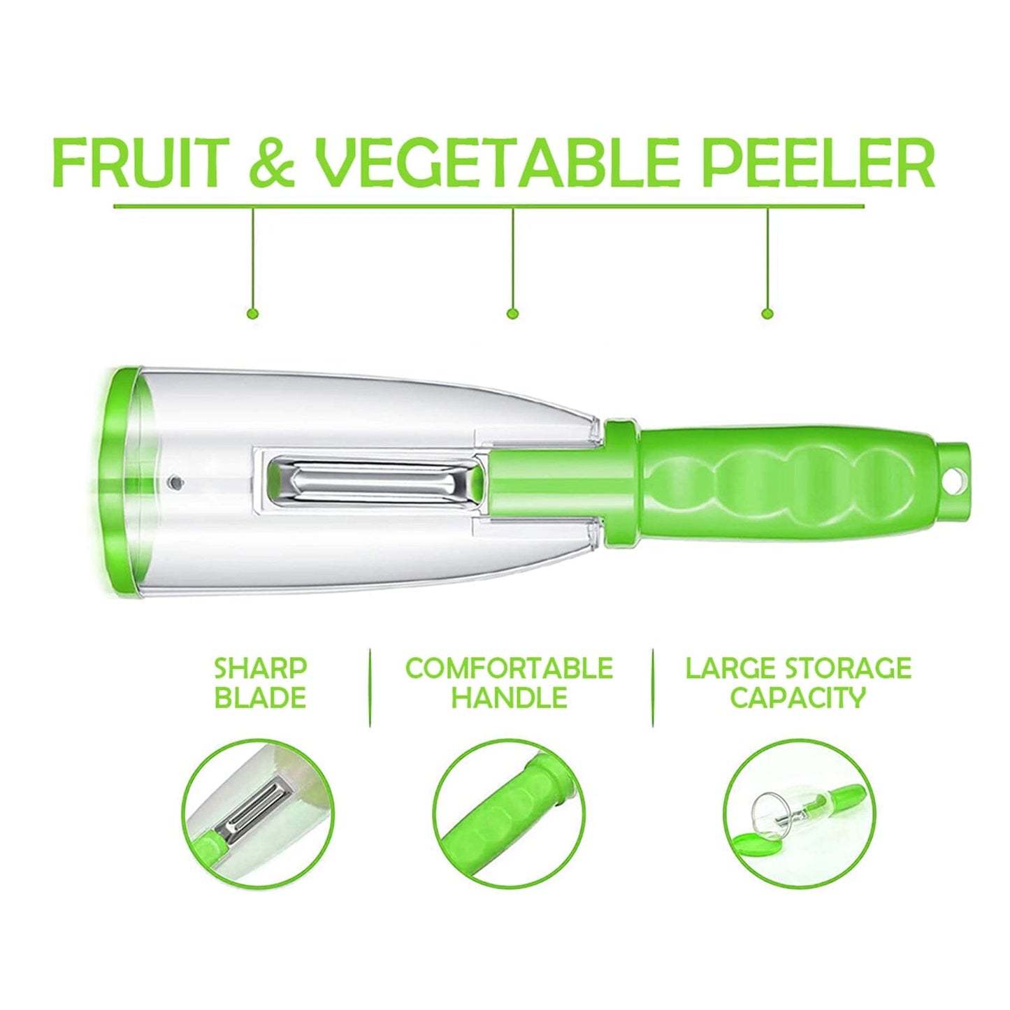 Multifunctional Fruit Vegetable Peeler With Storage Box Tube __stock:1000 Kitchen & Dining refund_fee:800