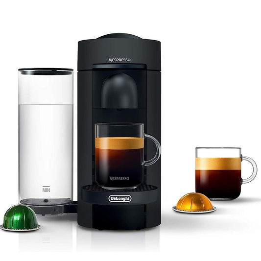 Nespresso VertuoPlus Deluxe Coffee and Espresso Machine (Refurbished) Without Frother __stock:200 Kitchen & Dining refund_fee:2200 Refurbished Warranty