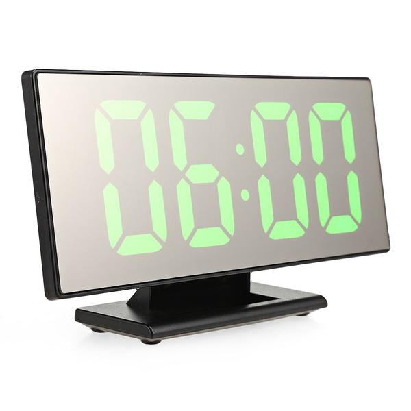 Digital Alarm Clock Green Household Appliances refund_fee:1200 Warranty