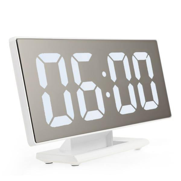 Digital Alarm Clock White Household Appliances refund_fee:1200 Warranty