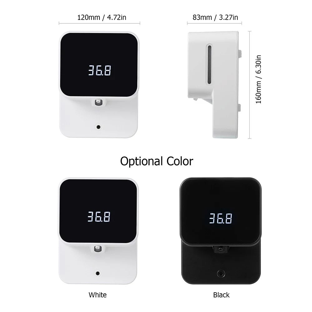 Non-Contact Temperature Measurement Soap Dispenser __stock:200 Bath refund_fee:1800 Warranty