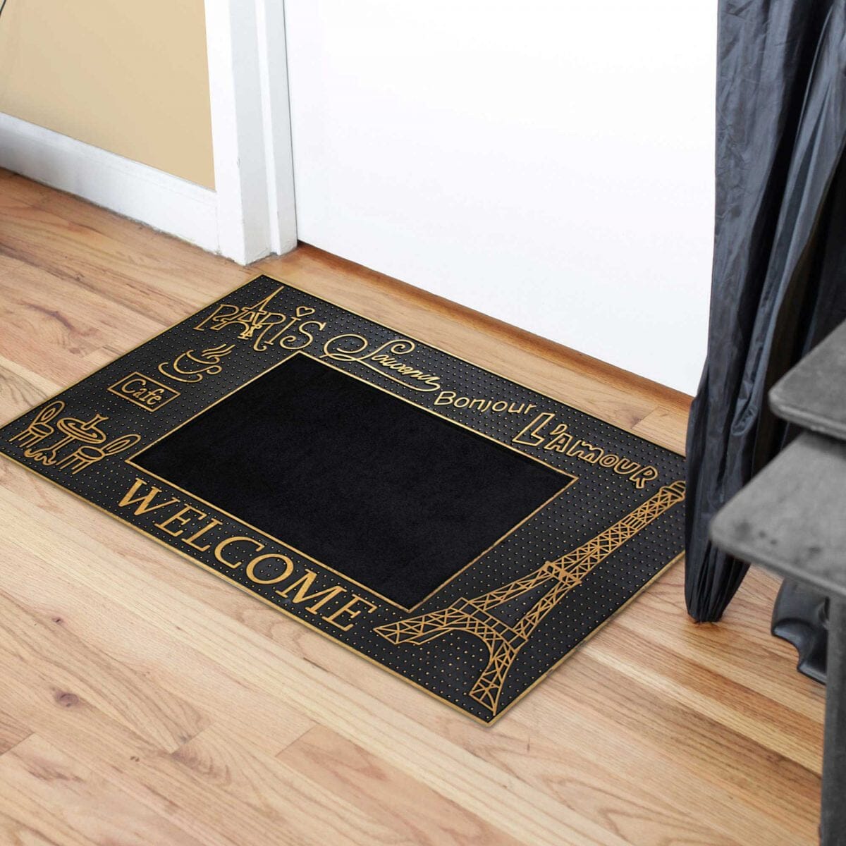 Non-Slip Rubber Utility Doormat __stock:50 Garden & Patio refund_fee:800