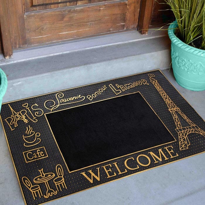 Non-Slip Rubber Utility Doormat __stock:50 Garden & Patio refund_fee:800