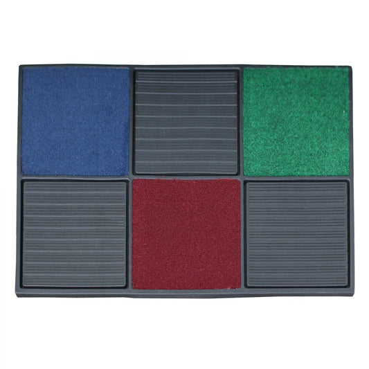 Non-Slip Rubber Utility Doormat Multiple Color __stock:50 Garden & Patio refund_fee:800