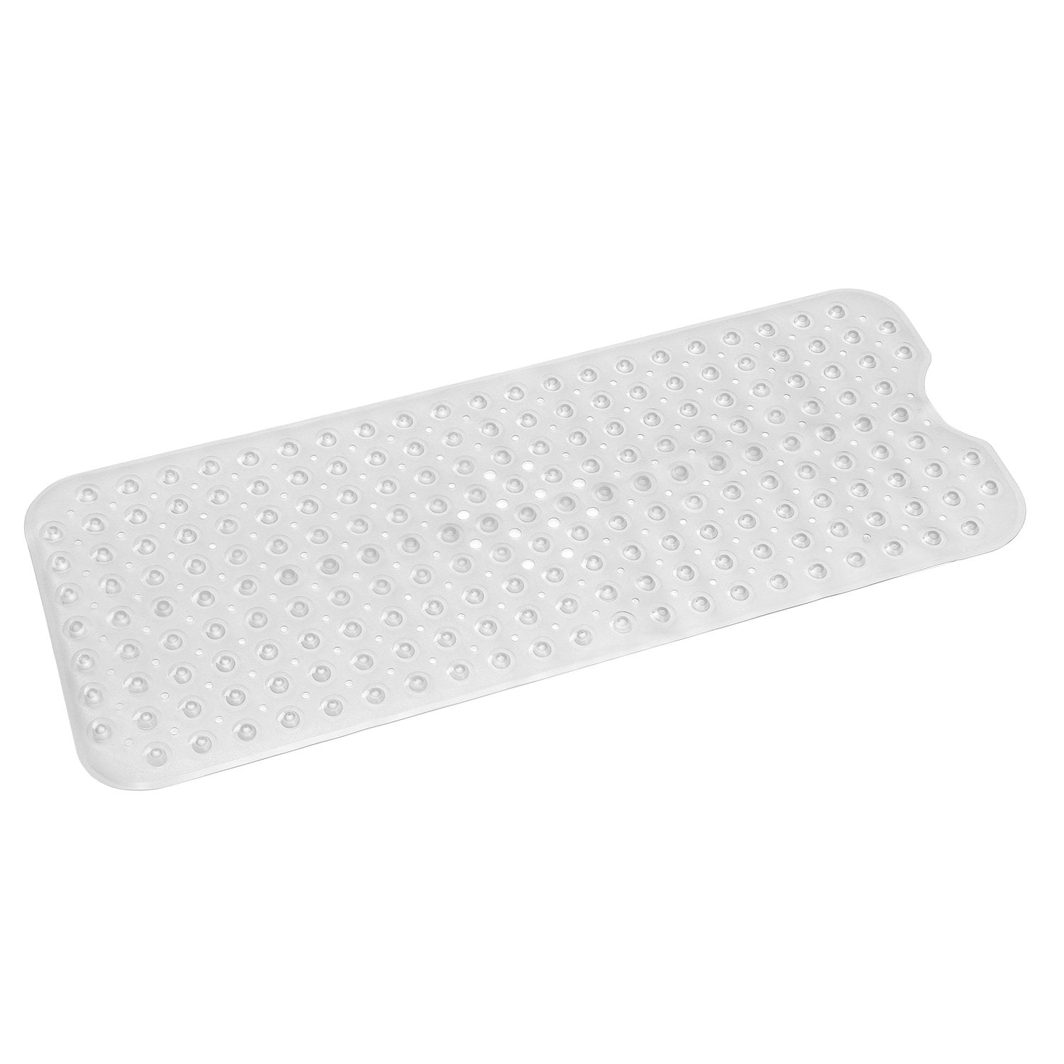 Non Slip Shower Mat Massage Anti-Bacterial with Suction Cups Clear __stock:50 Bath refund_fee:1200