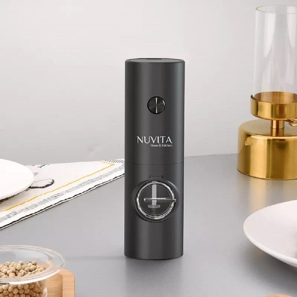 Nuvita New Design Electric Salt and Pepper Grinder __stock:500 Kitchen & Dining refund_fee:800 Warranty