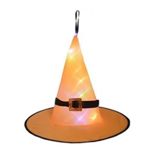 Outdoor Halloween Decoration Glowing Hats Orange __stock:100 Holiday Decor & Apparel refund_fee:800 Warranty