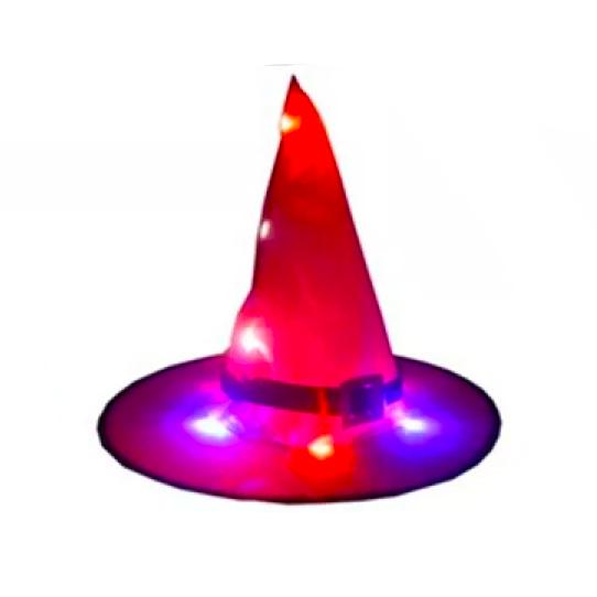 Outdoor Halloween Decoration Glowing Hats Red __stock:100 Holiday Decor & Apparel refund_fee:800 Warranty