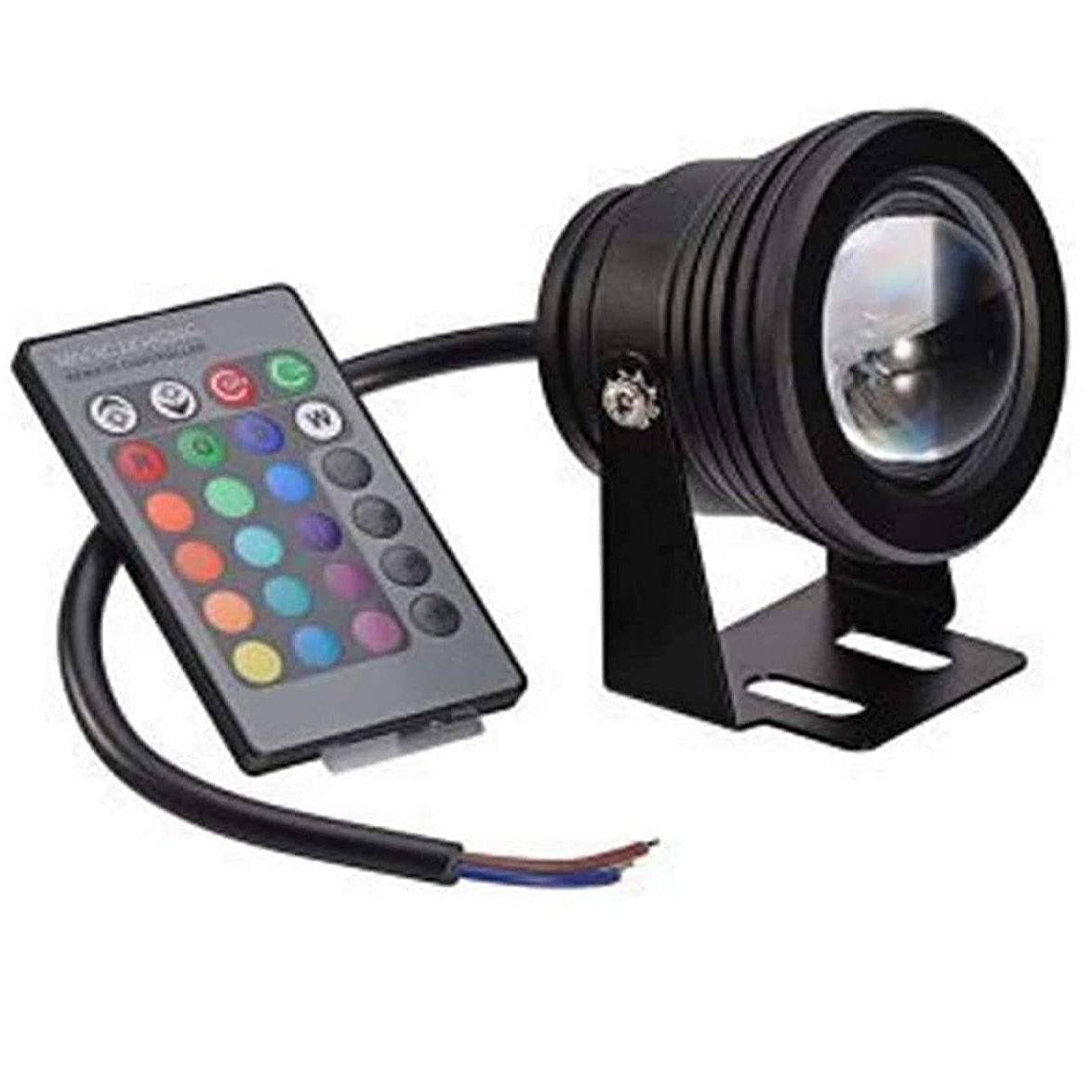 Outdoor Submersible Lights Remote-Controlled RGB 12 V LED Beads Black __stock:500 Outdoor Lighting refund_fee:1200 Warranty