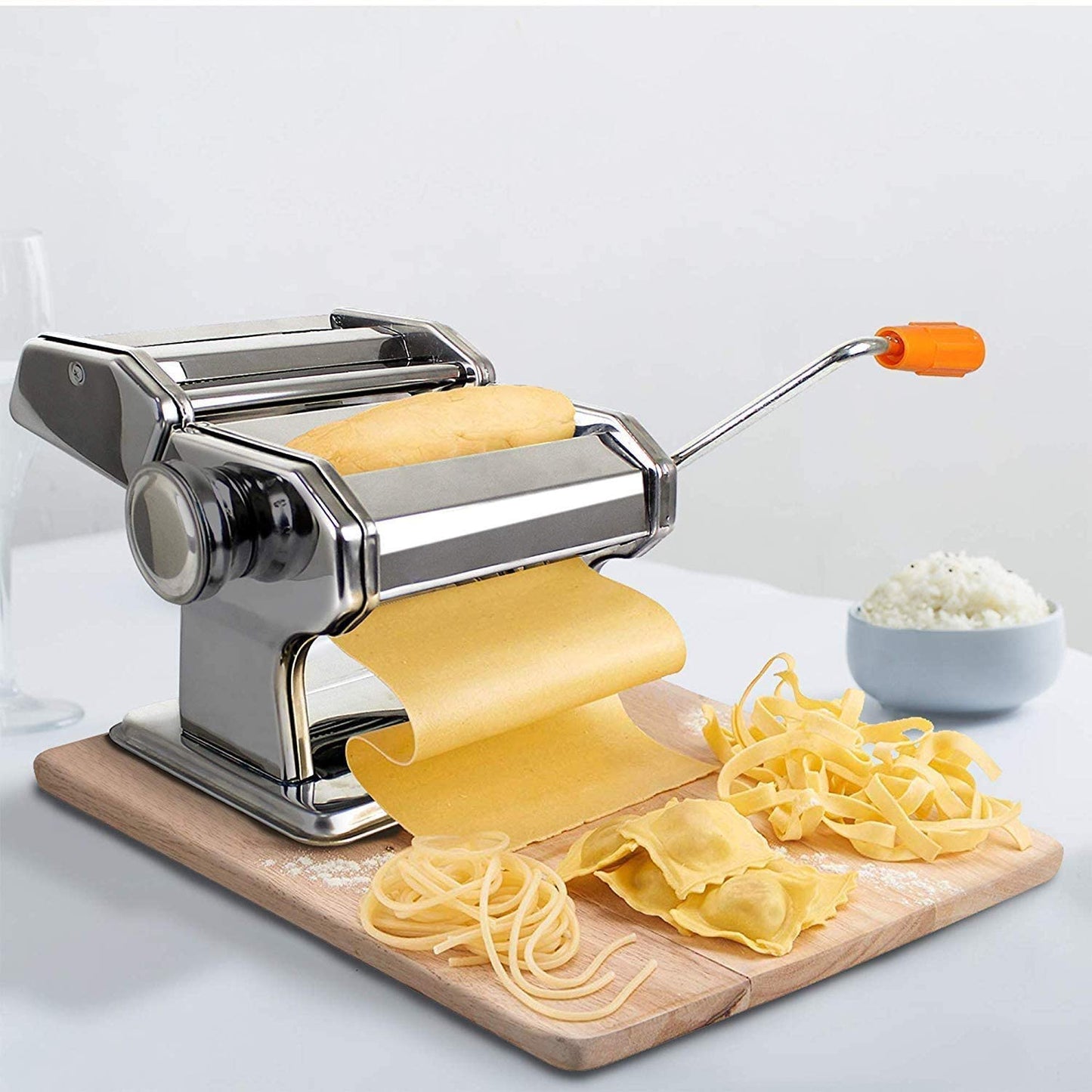 Pasta Maker Roller Machine Fettuccine __stock:300 Kitchen & Dining refund_fee:1200