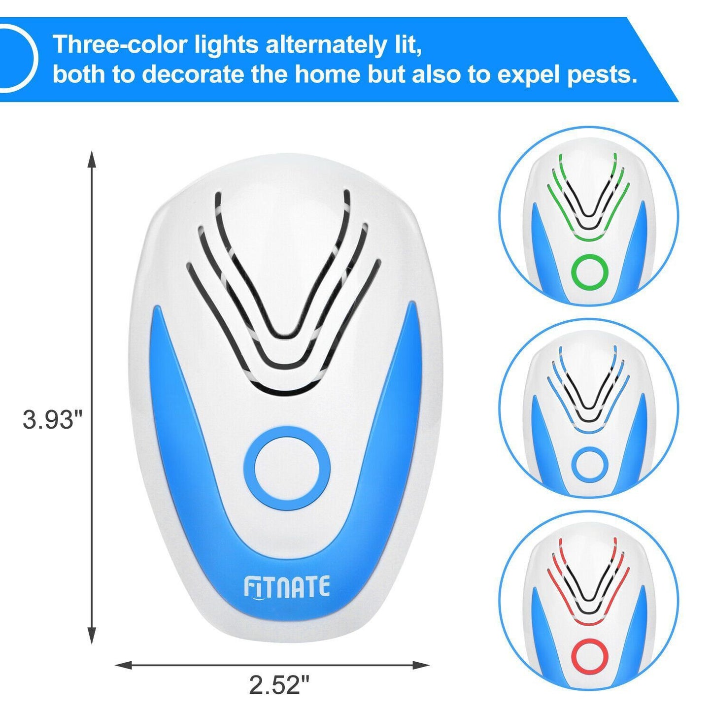 Pest Control Ultrasonic Pest Repeller __stock:50 Low stock Pest Control refund_fee:800 Warranty