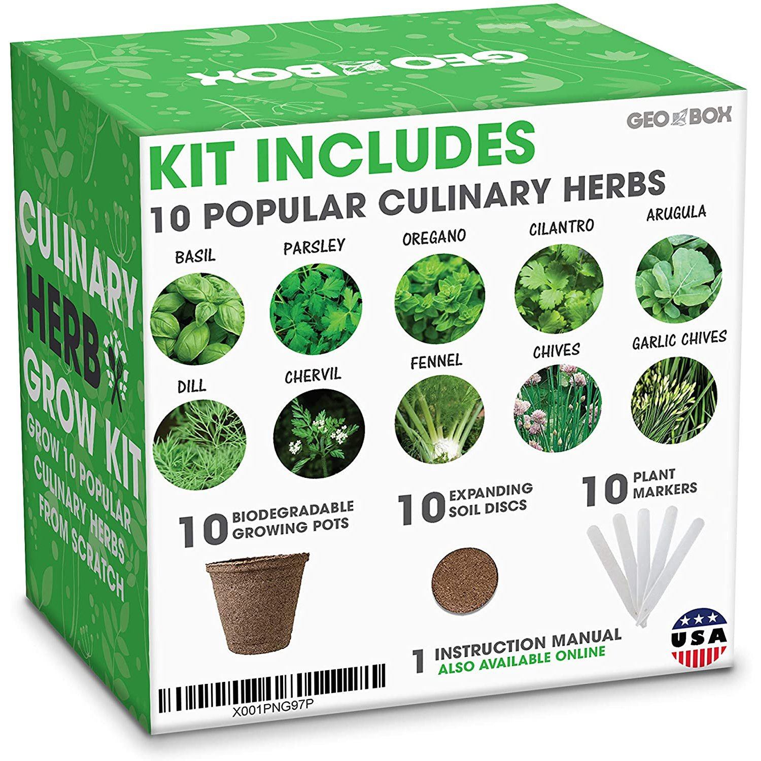 Plant Your Own Garden Grow Kit Garden & Patio refund_fee:800