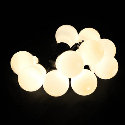 Plug-in Globe String Light Warm White Fairy Light Bulbs __stock:50 Low stock refund_fee:1200 String & Fairy Lights Warranty