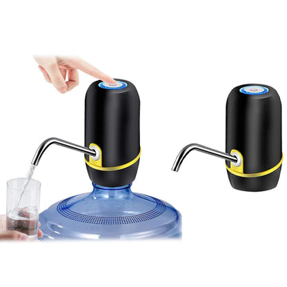 Portable Electric Water Bottle Dispenser Black Kitchen & Dining refund_fee:800 Warranty