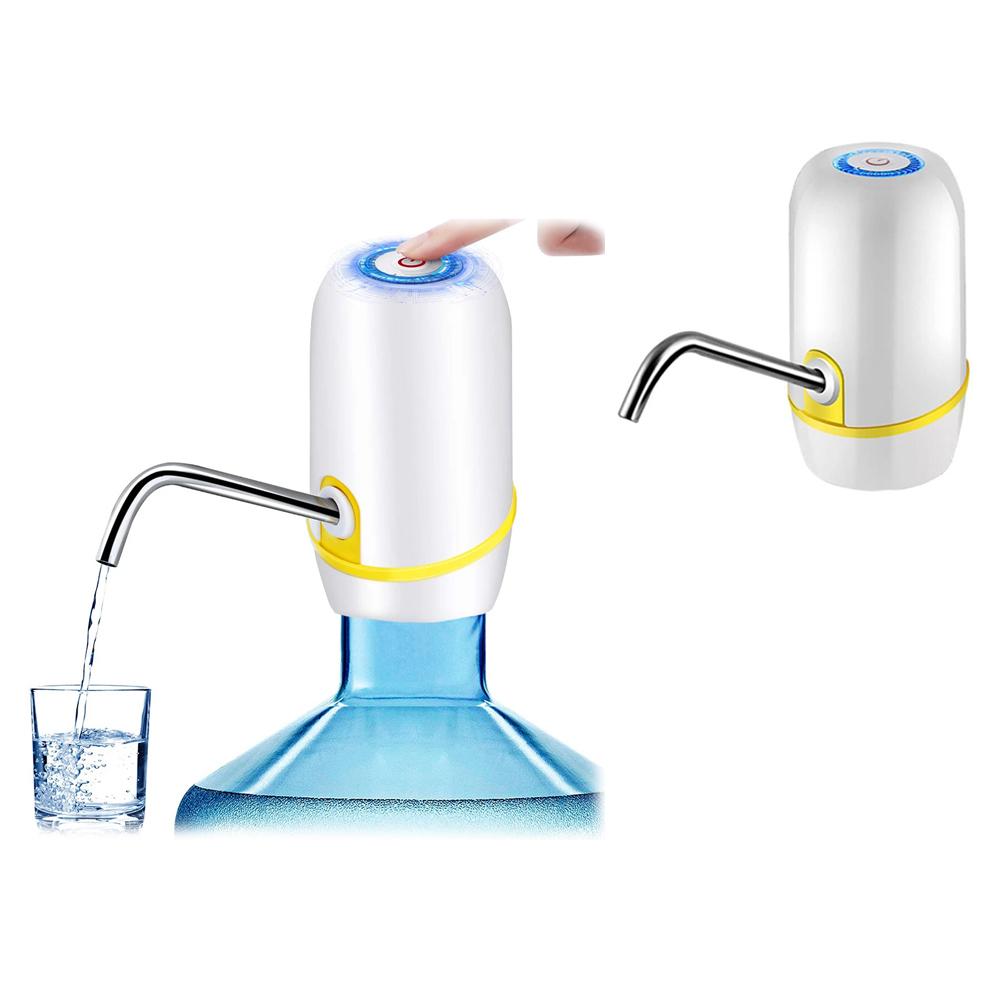 Portable Electric Water Bottle Dispenser White Kitchen & Dining refund_fee:800 Warranty