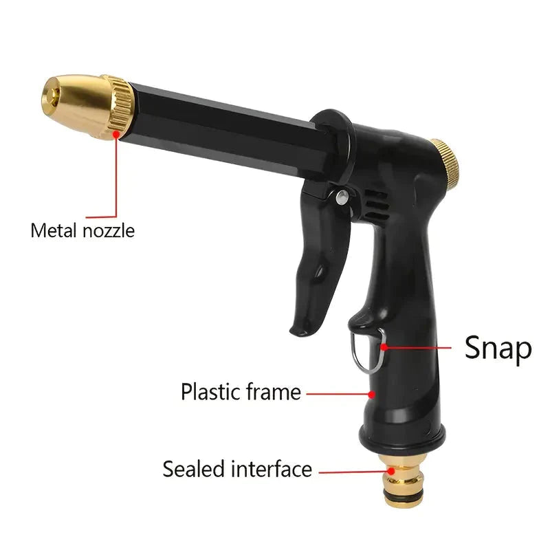 Portable High Pressure Water Hose Nozzle Spray __stock:200 Garden & Patio refund_fee:800