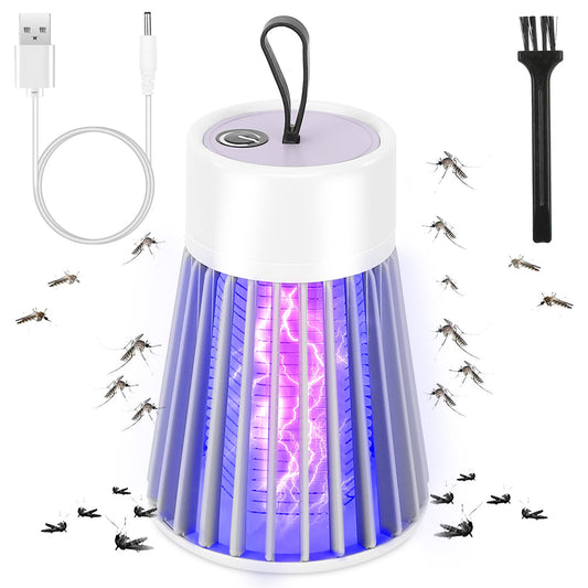 Portable LED Electric Bug Zapper Mosquito Insect Killer Lamp __stock:100 Low stock Pest Control refund_fee:1200 Warranty